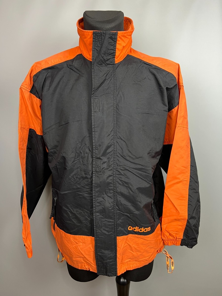 ADIDAS JACKET VINTAGE 1990's SPORT COAT MENS BLACK SIZE M 6 | eBay