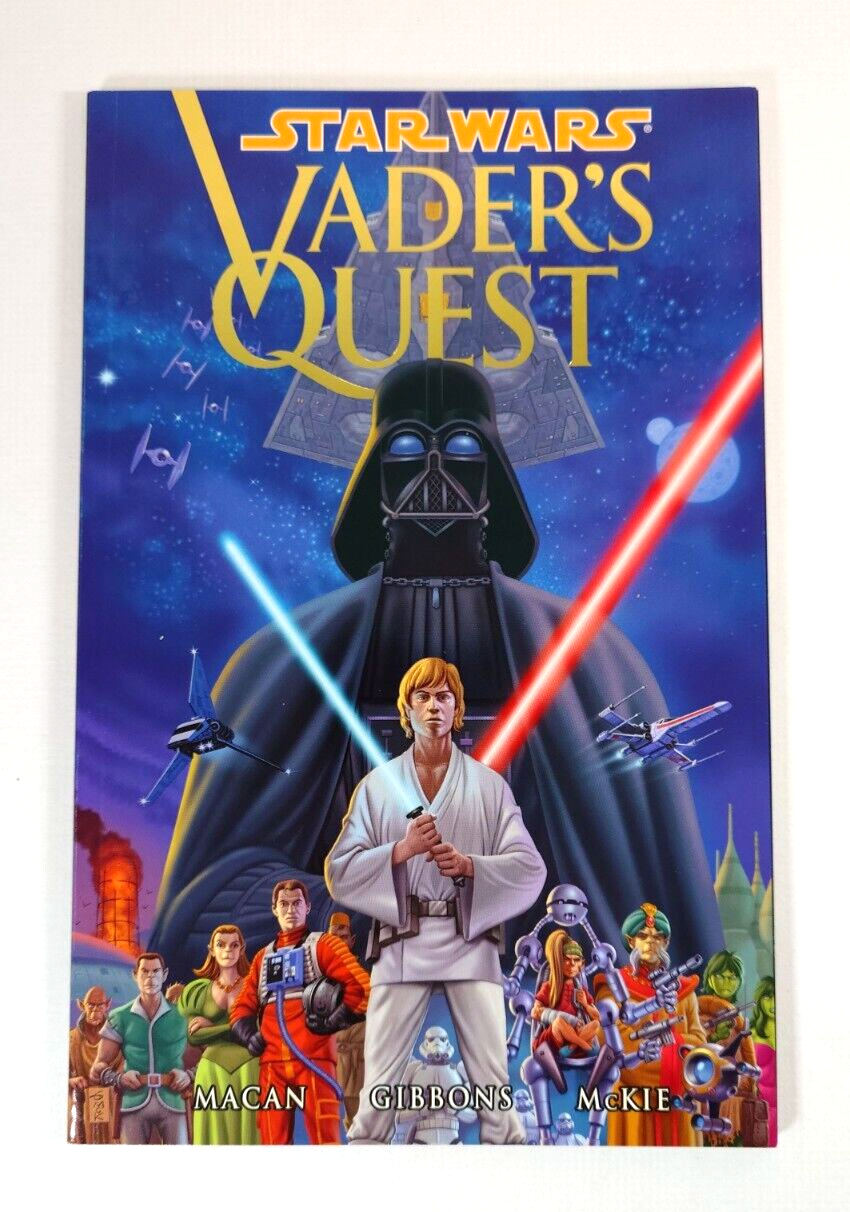 Star Wars Vader's Quest Trade Paperback Graphic Novel (2000) Titan Books