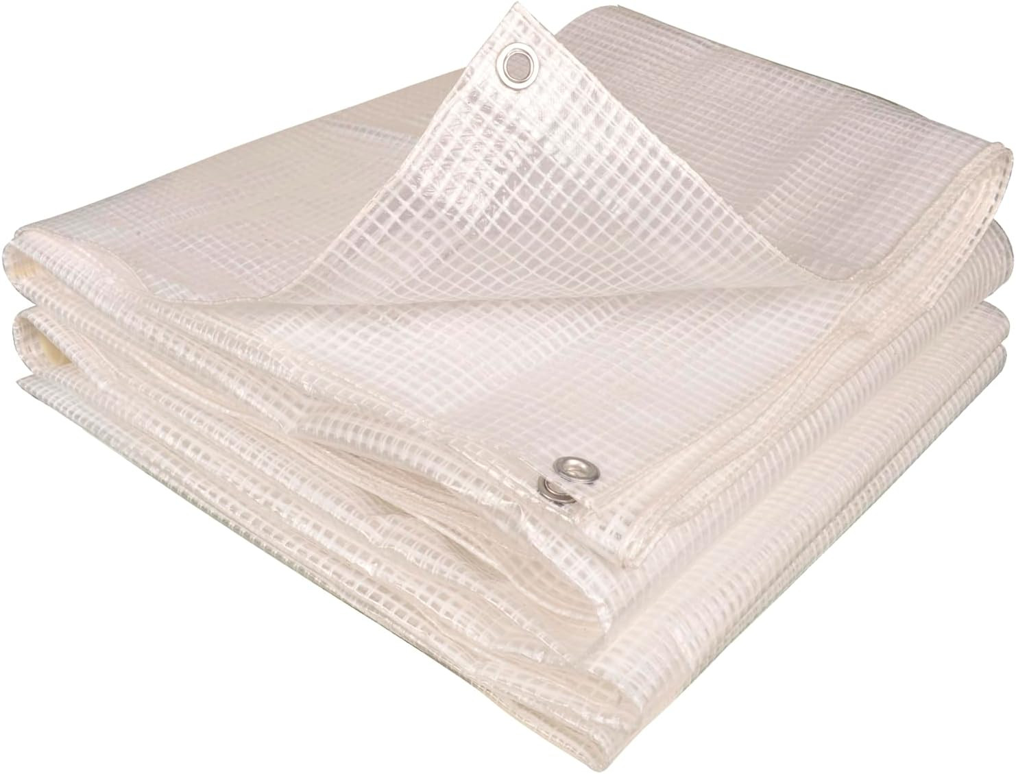 Bâche armée transparente TERRE JARDIN idéale pour abri de jardin et fermeture de pergola en hiver