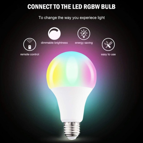 RGB LED Light Lamp Bulb E27 B22 16 Colour Changing Remote Control Bayonet Screw - Afbeelding 1 van 13