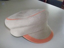 NWT Lot of 2 Tan Pink Winter Spring Newspaper Boy Cap Cabbie Hat Beanie Beret