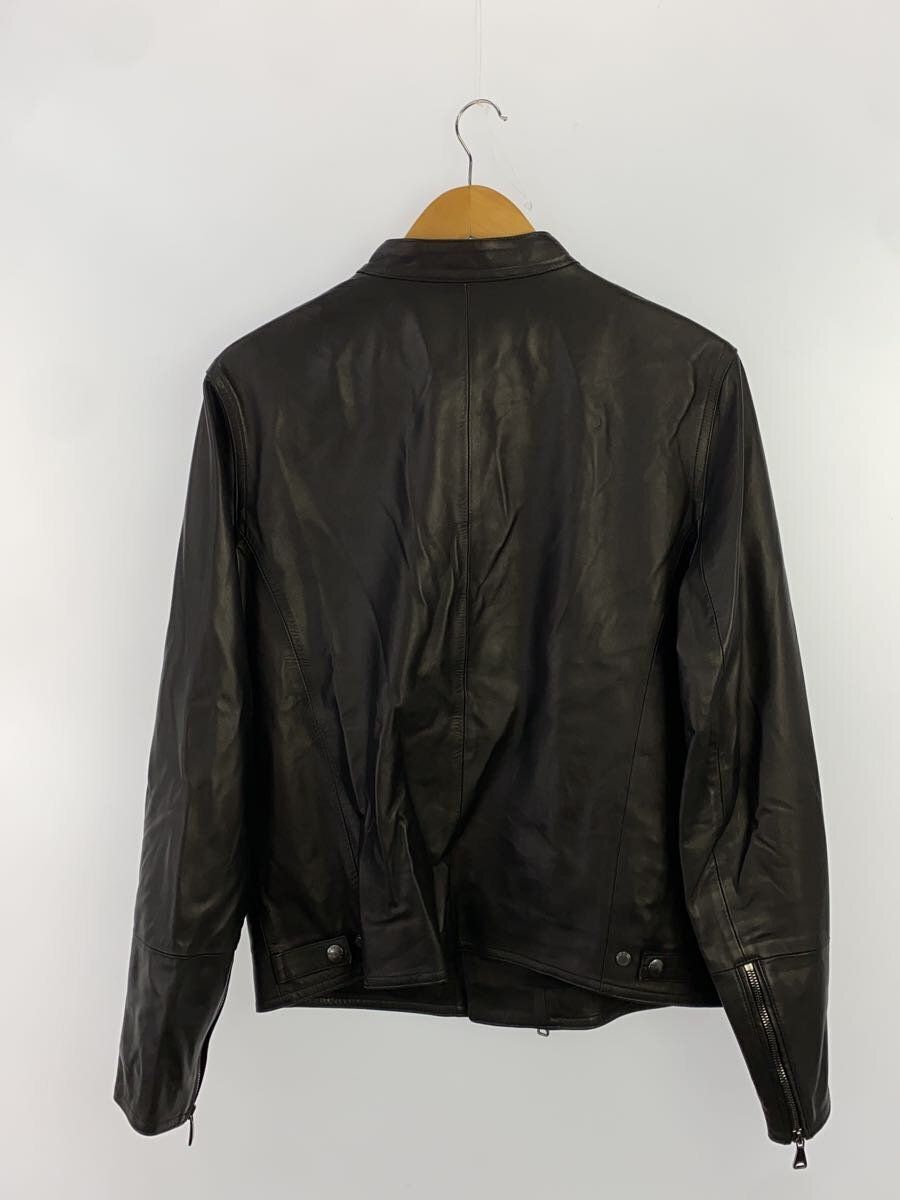 ジャケット・アウター EMMETI LAMBSKIN Leather Jacket BLACK 50 EMMETI LAMBSKIN Leather Jacket BLACK 50
