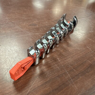MAC 3/8  Drive SAE Open End Crowfoot Wrench 13/16-3/8, C026S-C012S