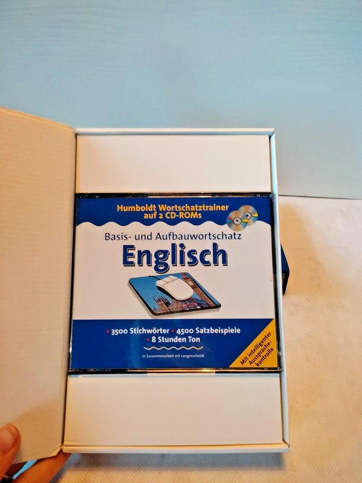 💿 Humboldt Wortschatztrainer ENGLISCH 2CD-Rom Sprachtraining 1997 Langenscheidt - Bild 3 von 4