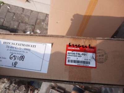 Genuine Honda Jazz Fit GK 2014-2019 AC A/C Condenser 80100-T5L-P01 Indonesia OEM
