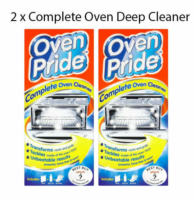 2 x Oven Pride Complete Oven Deep Cleaner 500ml (UK No.1