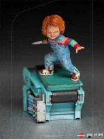 Chucky 2 Die MöRderpuppe Ist Wieder Da Art Scale Statue 1/10 Figur Iron Studios