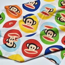 PAUL FRANK Julius Monkey Comforter Cotton Bedding For Baby Small Duvet 27" x 38"