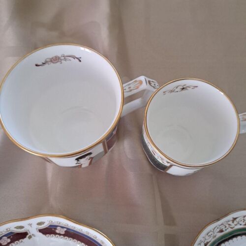 Shiseido Hanatsubaki Club Design by Esprit D' Erte Coffee Cup & Saucer No Box - Picture 5 of 5
