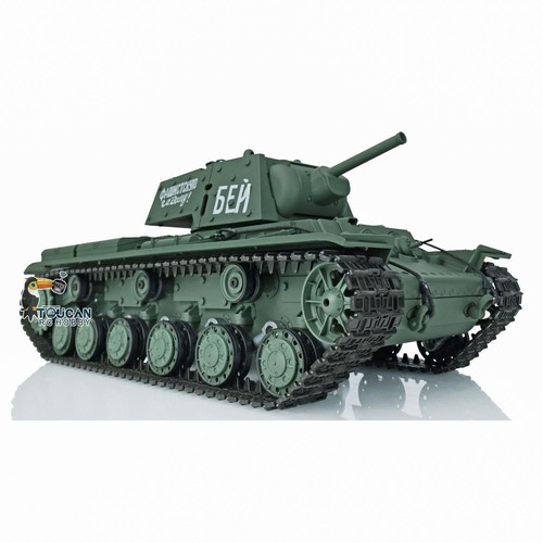 2.4G 1/16 Scale Heng Long 7.0 Soviet KV-1 RTR RC Tank Model 3878 Plastic Version - Picture 4 of 11