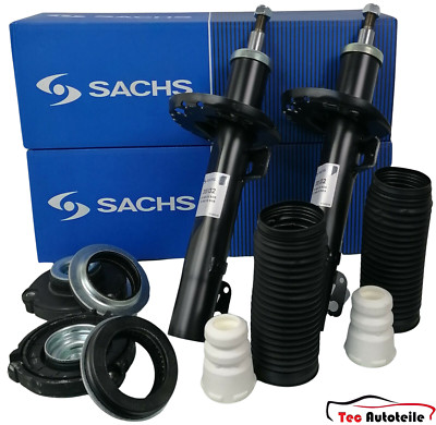 2x SACHS Stoßdämpfer + Domlager vorne Seat Cordoba Ibiza IV Skoda Fabia VW Polo