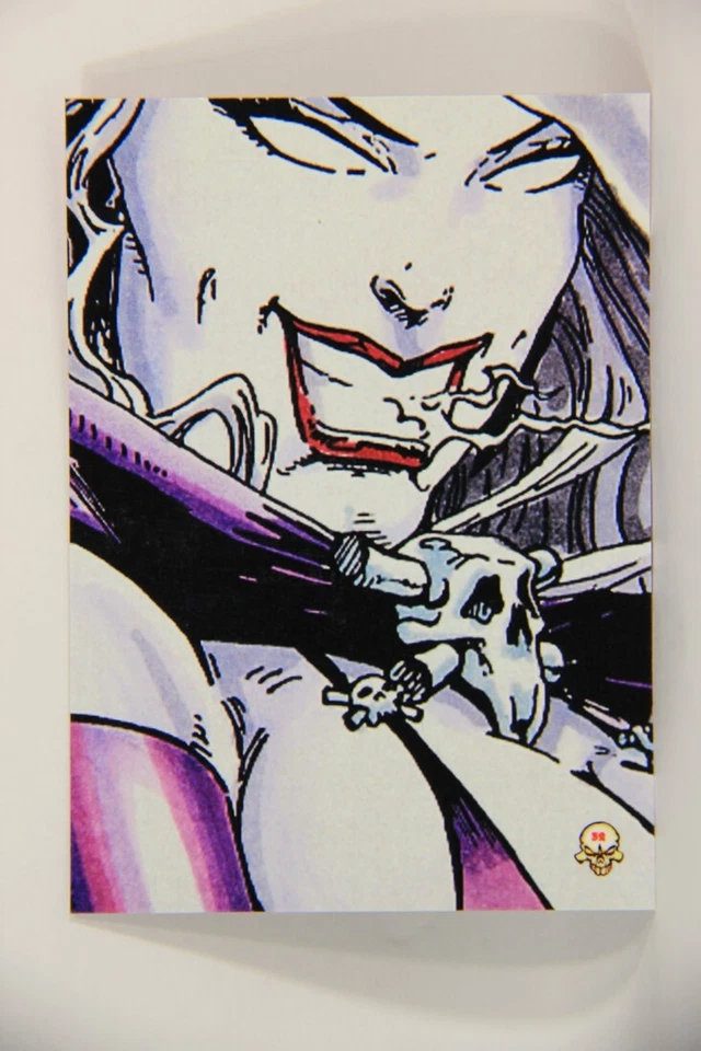 Lady Death Chromium 1994 Trading Card #32 Black Wedding ENG Puzzle L006271 - Image 2 of 2