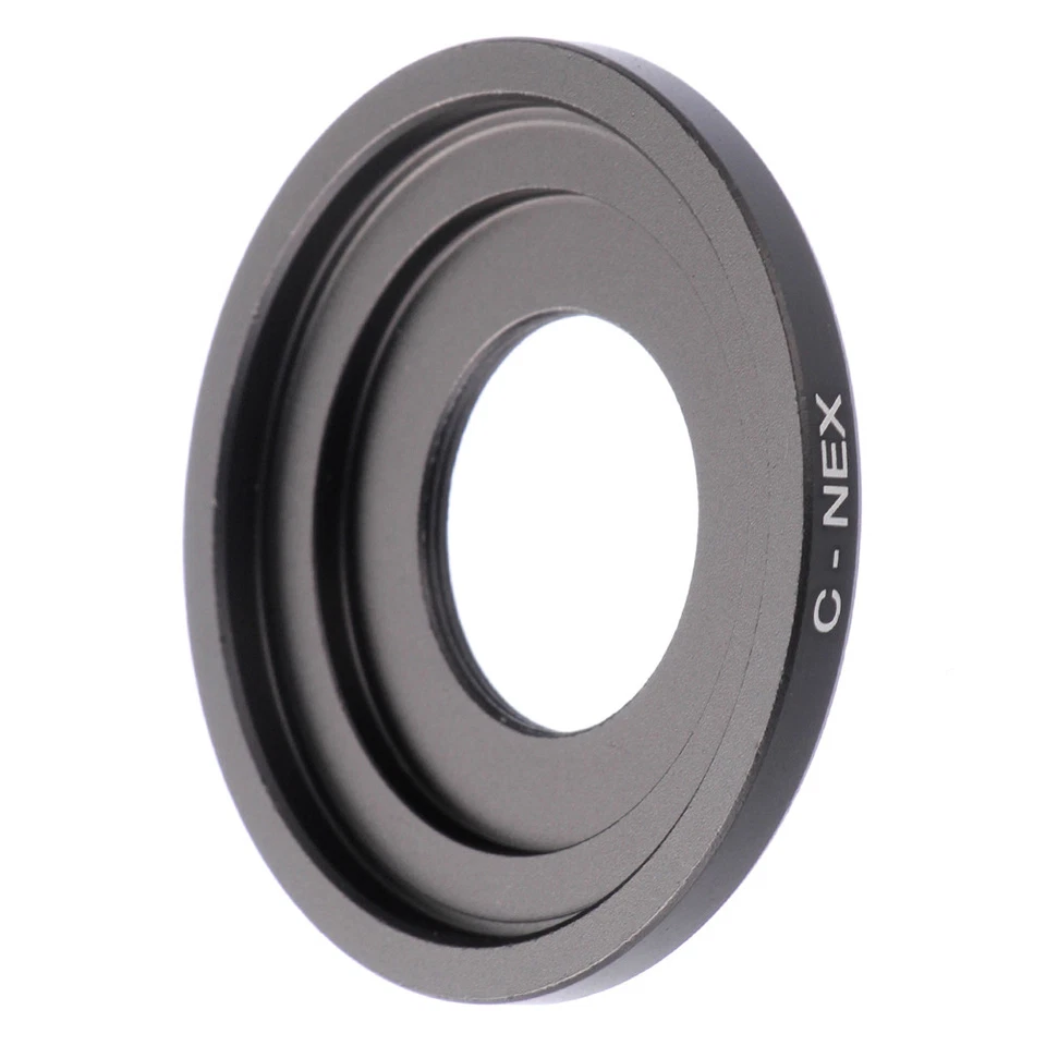 C-NEX Adapter Ring For C Mount Movie Lens to SONY NEX E Mount A6000 A5000 Camera - Image 2 of 4
