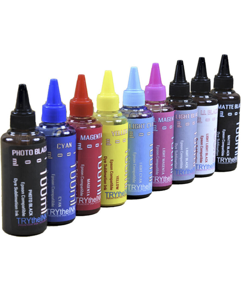 Dye Max 81% OFF Sublimation Ink 9- 100ml Regular store bottles SureColor for P600 Epson pr