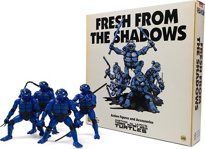 BST AXN Teenage Mutant Ninja Turtles - Midnight Turtles Actionfigur 4er-Pack
