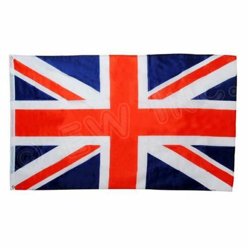 Poster UK, de Britse vlag, de Union Jack