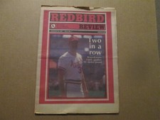 MLB St. Louis Cardinals Vintage Circa 1987 Todd Worrell Cover Redbird Review