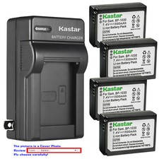 Kastar Battery AC Wall Charger for Samsung BP1030 BP1130 Samsung NX300M Camera