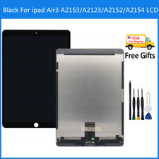 Black For iPad Air 3 A2152 A2123 A2153 LCD Display Touch Screen Digitizer