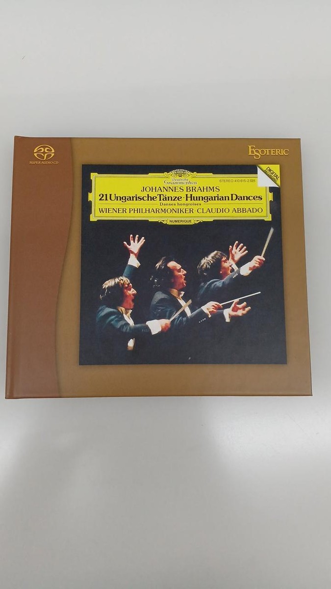 ESOTERIC ESSG-90200 Brahms 21 Hungarian Dances Abbado VPO SACD
