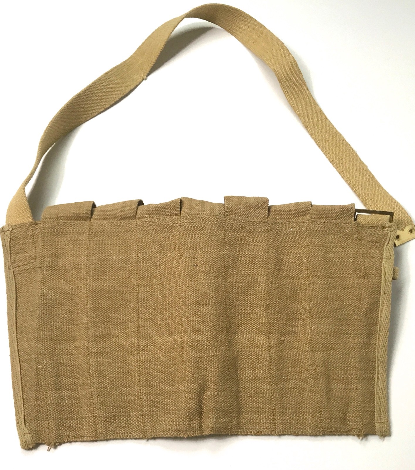 WWII BRITISH ENFIELD GUN 7 POCKET AMMO BANDOLEER 