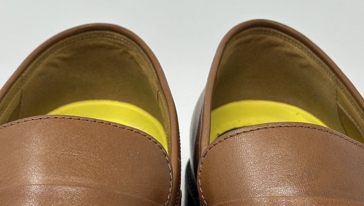 Cole Haan Hawthorne Penny Loafers Men’s 12 British Tan Leather Slip On Shoes Amazon.com | Cole Haan Men main image 3