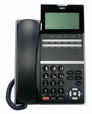 NEC ITZ-12DG-3 IP Telephone (Black) Stock# 660020 Part# BE113802 (Refurbished)