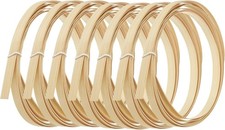 Bamboo Strips Rolls for Basket Weaving, 10mm Wide Coil, DIY Crafts