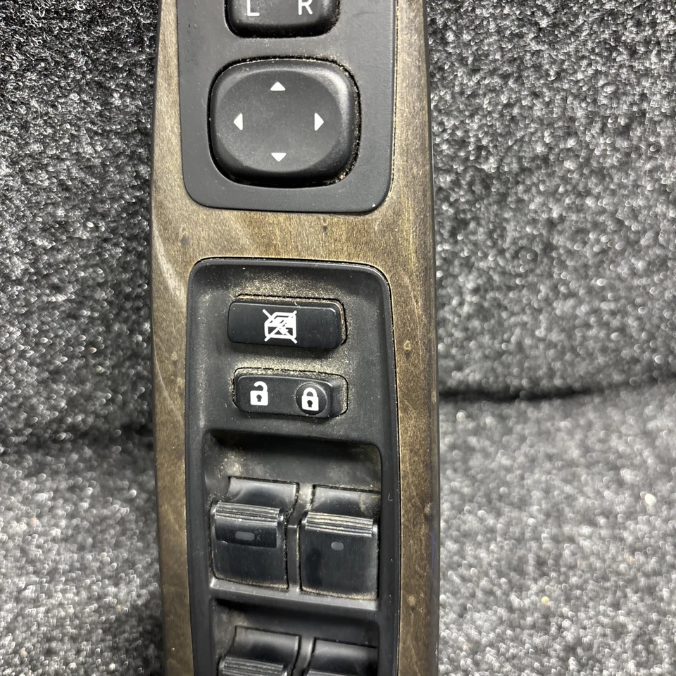 2010-2013 Lexus IS250 IS350 Front Left Driver Master Window Switch OEM Woodgrain - Image 3 of 4
