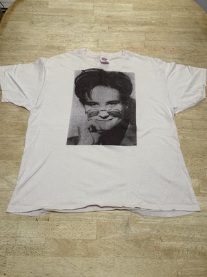 Vintage K.D. Lang Concert Tour T-Shirt Sz Extra Large XL Big Face