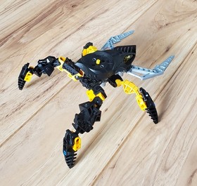 LEGO BIONICLE: Visorak Set of 6 (8742-8747) W 1 Cannister 6 spinners 1 Instruct