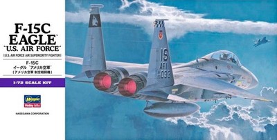 Hasegawa 00543 McDonnell Douglas F-15C Eagle 1/72 Scale Plastic Model Kit