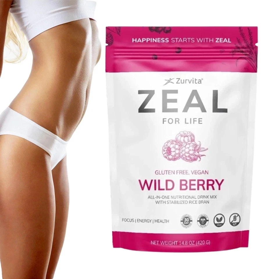 Zurvita Zeal for Life – 30-Day Wellness Bag (Wild Berry Flavor) – 420g US STOCK - Image 4 of 4