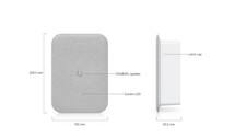 Ubiquiti UniFi AI Speaker UP-AI-Speaker PoE  Smart Speaker Flush Mount Ready