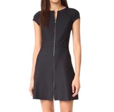 Tory Burch ‘Mackenzie’ Designer Dress, Black LBD Size Small