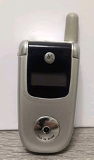 Motorola V220 Cingular Flip Phone With Belt Pouch Read Description