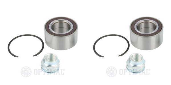 Optimal 2X Radnabe Radlagersatz Hinten FüR Fiat 500 Ford KA Ypsilon 312 169-image