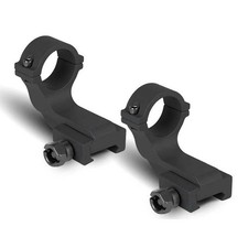 Monstrum Offset Cantilever Picatinny Scope Rings 1 inch / 25mm Diameter