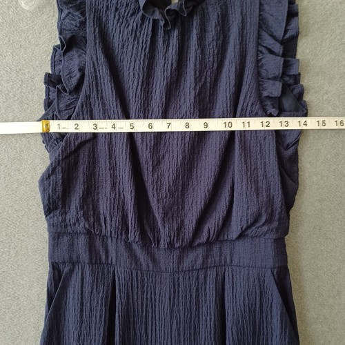 Vince Camuto Dress Womens 4 Blue Sleeveless Maxi Casual Workwear Dress - Picture 3 of 14