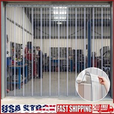 Clear Strip Door Curtain, 0.08" Thickness PVC Curtain Strip for Walk in Freezers