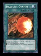 Dragon's Gunfire Common Unlimited Structure Deck: Dragunity Legion SDDL-EN025 LP