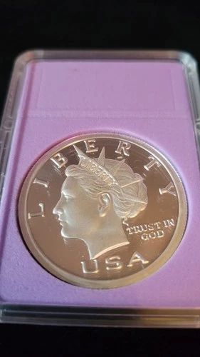 2006 NORFED New Hampshire $20 999 Silver Round Rare & Immaculate Prooflike Troy