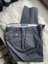 Used Black Uniform Work Pants Cintas Comfort Flex 36x30