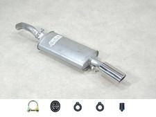 IMASAF Endtopf NEU für VW Corrado 53I 1.8 16V + 1.8 G60 Auspuff + Anbaut. 