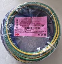 25mm x 3m Flexible Flexi Meter Tail Pack Blue & Brown Tails & 16mm Green/Yellow