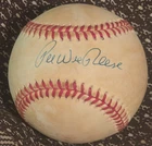 Rawlings Official National League Baseball Pee Wee Reese Autographed Dodgers