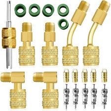 R410A Adapter Set 5/16 auf 1/4 Kupplung K&auml;ltemittel Split-Klimaanlagen