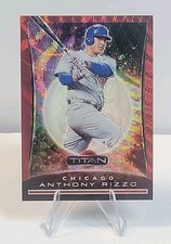 2020 Panini Chronicles - Titan Anthony Rizzo #20 Ruby Wave /199