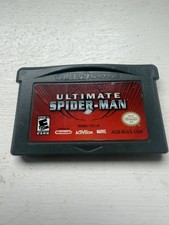 Nintendo Gameboy Advance Ultimate Spider-Man Authentic Game Cartridge Tested