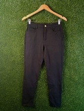 MICHAEL Michael Kors Women's Skinny Pants Black Size S 27" Inseam Mid-Rise Logo